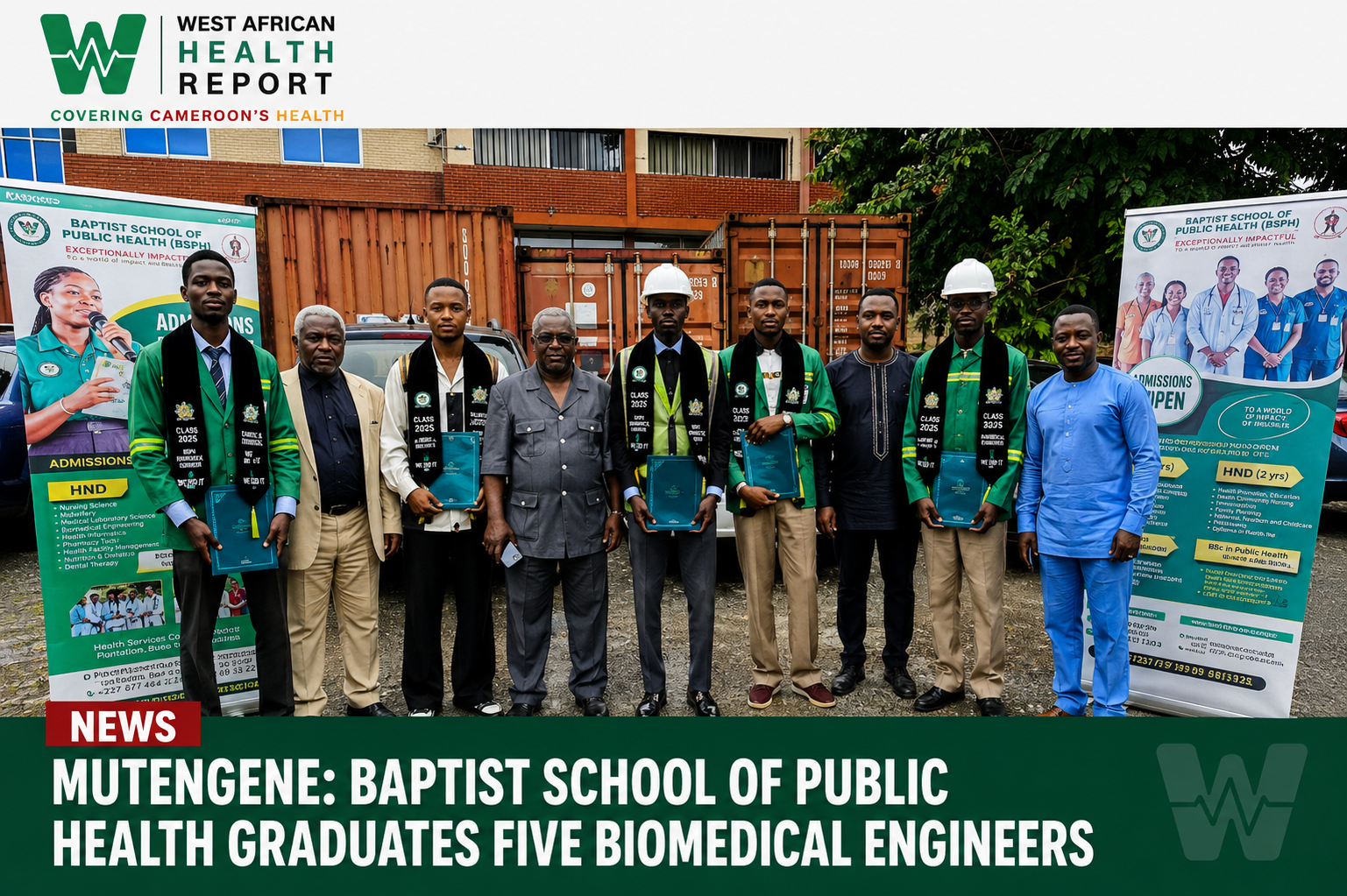 Baptist School of Public Health Graduates Biomedical Engineering Students